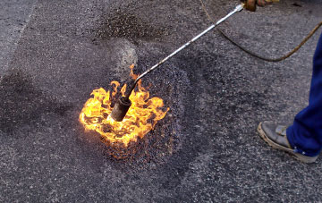 Old Montrose flat roofing repairs