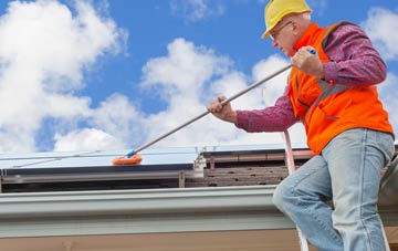 Old Montrose soft wash roof cleaning