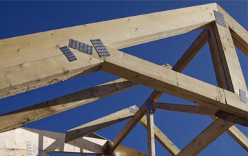 Old Montrose roof trusses for new builds and additions